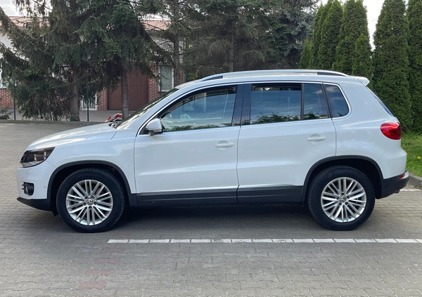 Volkswagen Tiguan cena 55800 przebieg: 135700, rok produkcji 2015 z Wrocław małe 631